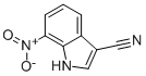 7-NITRO-1H-INDOLE-3-CARBONITRILE结构式