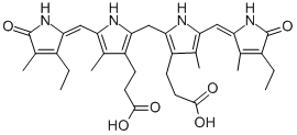 Structure of MESOBILIRUBIN