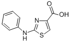 Structure of 2-Phenylamino-thiazole-4-carboxylic acid