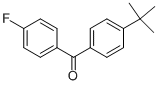 Structure of 4-TERT-BUTYL-4-FLUOROBENZOPHENONE