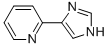 Structure of 2-(1H-IMIDAZOL-4-YL)-PYRIDINE