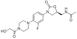 Structure of eperezolid