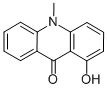 1-Hydroxy-10-methyl-9(10H)-acridone结构式