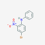 Structure of 4-bromo-2-nitro-N-phenyl-aniline
