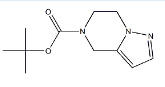 5-叔丁氧羰基-4,5,6,7-四氢吡唑并[1,5-A〕吡嗪结构式