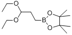 Structure of 3,3-DIETHOXY-1-PROPYLBORONIC ACID PINACOL ESTER