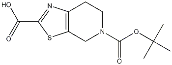 Structure of 5-(Tert-Butoxycarbonyl)-4,5,6,7-tetrahydrothiazolo[5,4-c]pyridine-2-carboxylic acid