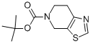 Structure of TERT-BUTYL 6,7-DIHYDROTHIAZOLO[5,4-C]PYRIDINE-5(4H)-CARBOXYLATE
