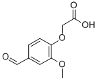 Structure of (4-FORMYL-2-METHOXYPHENOXY)ACETIC ACID