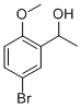 Benzenemethanol,5-bromo-2-methoxy-a-methyl-结构式