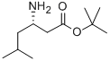 Structure of TERT-BUTYL (3S)-3-AMINO-5-METHYLHEXANOATE, 97