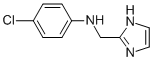 Structure of (4-CHLORO-PHENYL)-(1H-IMIDAZOL-2-YLMETHYL)-AMINE
