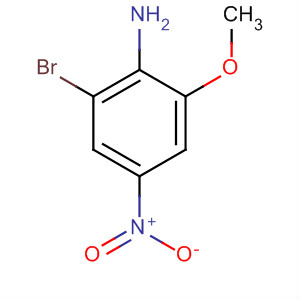 Structure of Benzenamine, 2-bromo-6-methoxy-4-nitro-