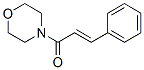 Structure of 4-(1-oxo-3-phenylallyl)morpholine