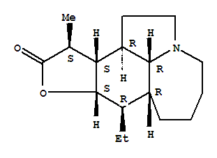 (7aR,8aβ,11aβ,11bα,11cβ)-8β-Ethyltetradecahydro-11β-methylfuro[2,3-h]pyrrolo[3,2,1-jk][1]benzazepin-10-one结构式