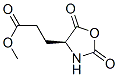 methyl (S)-2,5-dioxooxazolidine-4-propionate结构式