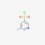 3-Pyridinesulfonyl chloride, 5-methyl-结构式