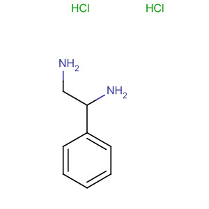 1,2-Ethanediamine, 1-phenyl-, dihydrochloride结构式