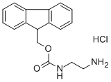Structure of MONO-FMOC ETHYLENE DIAMINE HYDROCHLORIDE