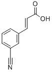 Structure of 3-Cyanocinnamic acid
