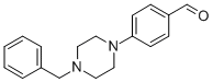 Structure of 4-(4-Benzylpiperazino)benzaldehyde
