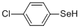 4-Chlorophenylselenol结构式