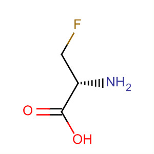 Chemical structure of Alanine, 3-fluoro-