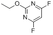 Structure of 2-ETHOXY-4,6-DIFLUOROPYRIMIDINE