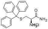 Structure of H-L-CYS(TRT)-NH2 HCL