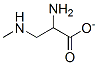 Structure of alpha-amino-beta-methylaminopropionate