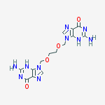 Structure of O-[(GUANIN-9-YL)METHYL] ACYCLOVIR