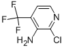 3-氨基-2-氯-4-(三氟甲基)吡啶结构式