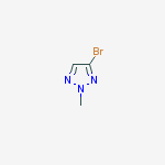 Structure of 4-bromo-2-methyl-2H-1,2,3-triazole