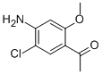 Structure of 1-(4-Amino-5-chloro-2-methoxy-phenyl)-ethanone