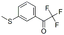 Chemical structure of ETHANONE,2,2,2-TRIFLUORO-1-[3-(METHYLTHIO)PHENYL]-