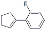 BENZENE, 1-(1-CYCLOPENTEN-1-YL)-2-FLUORO-结构式