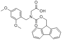 Structure of FMOC-(DMB)GLY-OH