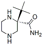 Structure of (S)-(-)-2-T-BUTYL-2-PIPERAZINECARBOXAMIDE