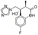 (ALPHAR,BETAR)-BETA-(2,4-二氟苯基)-BETA-羟基-ALPHA-甲基-1H-1,2,4-三唑-1-丁酸结构式
