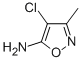 Structure of 5-AMINO-4-CHLORO-3-METHYLISOXAZOLE