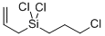 Structure of ALLYL(CHLOROPROPYL)DICHLOROSILANE