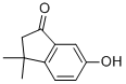 6-Hydroxy-3,3-dimethylindan-1-one结构式