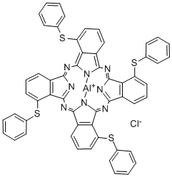 Structure of ALUMINUM 1 8 15 22-TETRAKIS(PHENYLTHIO)&