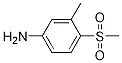 BenzenaMine, 3-Methyl-4-(Methylsulfonyl)-结构式