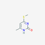 Structure of 4-Methyl-6-(methylthio)pyrimidin-2-ol