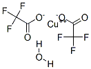 COPPER(II) TRIFLUOROACETATE HYDRATE结构式