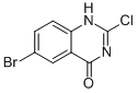 Structure of 6-BROMO-2-CHLOROQUINAZOLIN-4(1H)-ONE