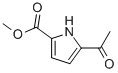 Structure of 1H-Pyrrole-2-carboxylicacid, 5-acetyl-, methyl ester