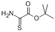 Structure of Acetic acid,2-amino-2-thioxo-, 1,1-dimethylethyl ester
