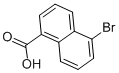 Structure of 5-bromonaphthalene-1-carboxylic acid